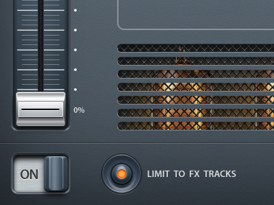 Example of iOS app UI