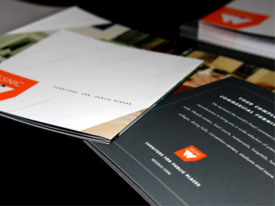 Furniture Accordion Brochure accordion branding brochure furniture print