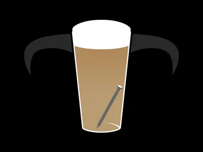 Andy's Man Beer beef beer nails texas tough