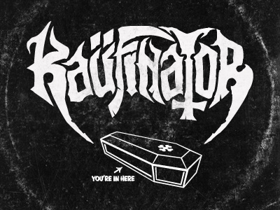 Kaufinator Dribbble metal