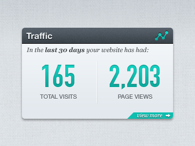 Traffic Pod V2 gray light pod stats texture ui widget