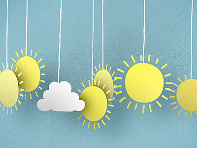Cloud & Suns cloud shadow string sun