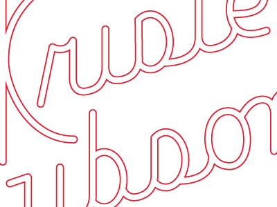 Kristen's Script identity lettering script type