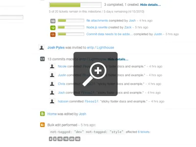 Zoom icon experiment hover pixelmatrix state zoom