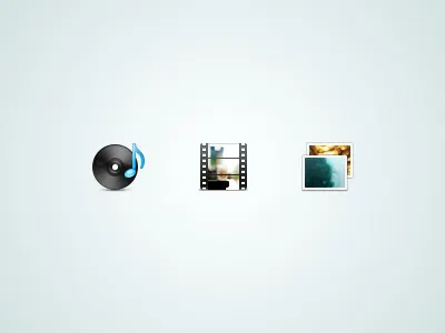 Simplicon 48px icon music photos videos website