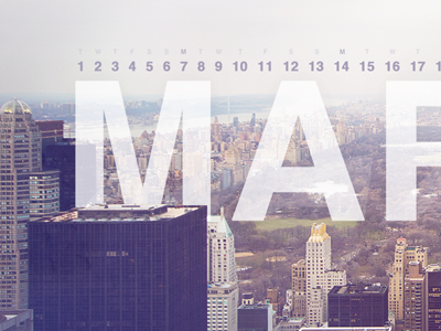 March Calendar (final) calendar canon 60d central park desktop calendar wallpaper helvetica march new york city nyc photo top of the rock wallpaper