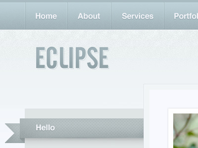 Eclipse interface layout theme ui web