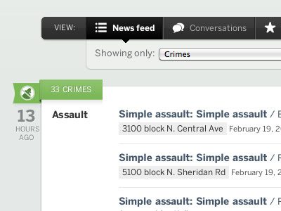 33 Crimes banner crime everyblock icon tabs