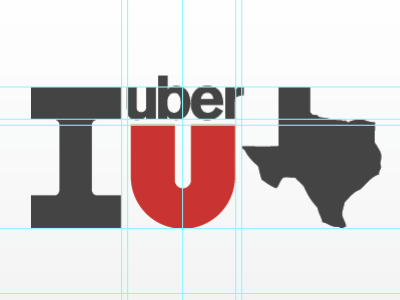 I Uber Texas print signage sxsw