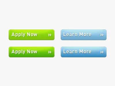Buttons apply now blue button green learn more