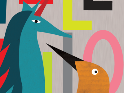 beak to beak illustration