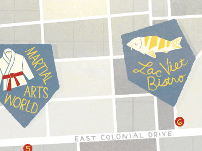 Little Vietnam map 2 illustration little vietnam map orlando