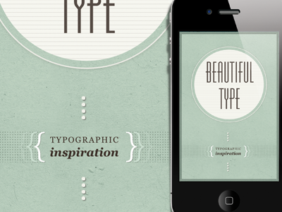 Beautiful Type landing page 100likesandmore green iphone landing page texture