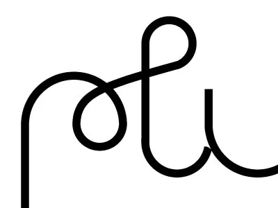 curving ... logotype vector