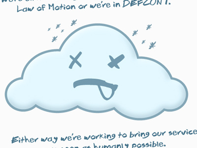 Fail Cloud cloud fail whale