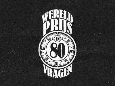 Wereldprijs in 80 Vragen identity logo