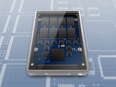 HDRV - Solid State esxxi hard drive icon internals solid state ssd vanillasoap