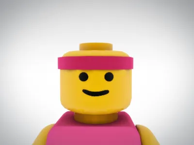 Rookie 3d c4d dribbble lego