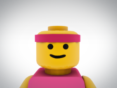 Rookie 3d c4d dribbble lego