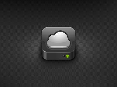 Stratus iPhone Icon dark icon iphone iphone4 stratus stratusapp