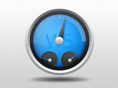 Woksurvey blue icon