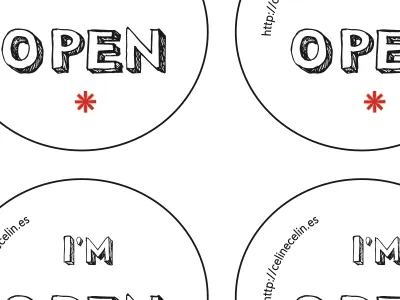 I'm Open pins for sxsw pins sxsw