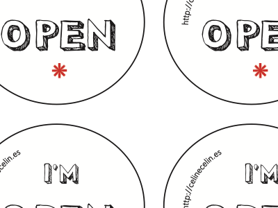 I'm Open pins for sxsw pins sxsw