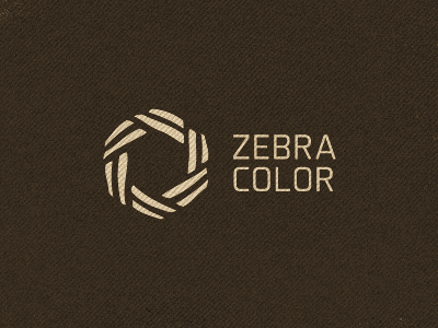 Zebra logo photography