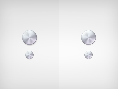 Left or Right? 50x50 button buttons metal metal buttons texture