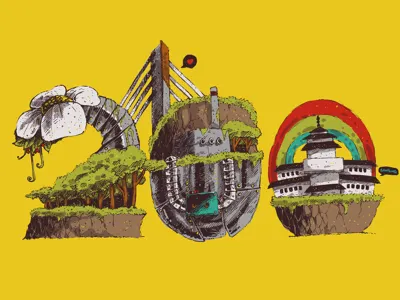 200th Bandung bandung bountylist illustration indonesia typography