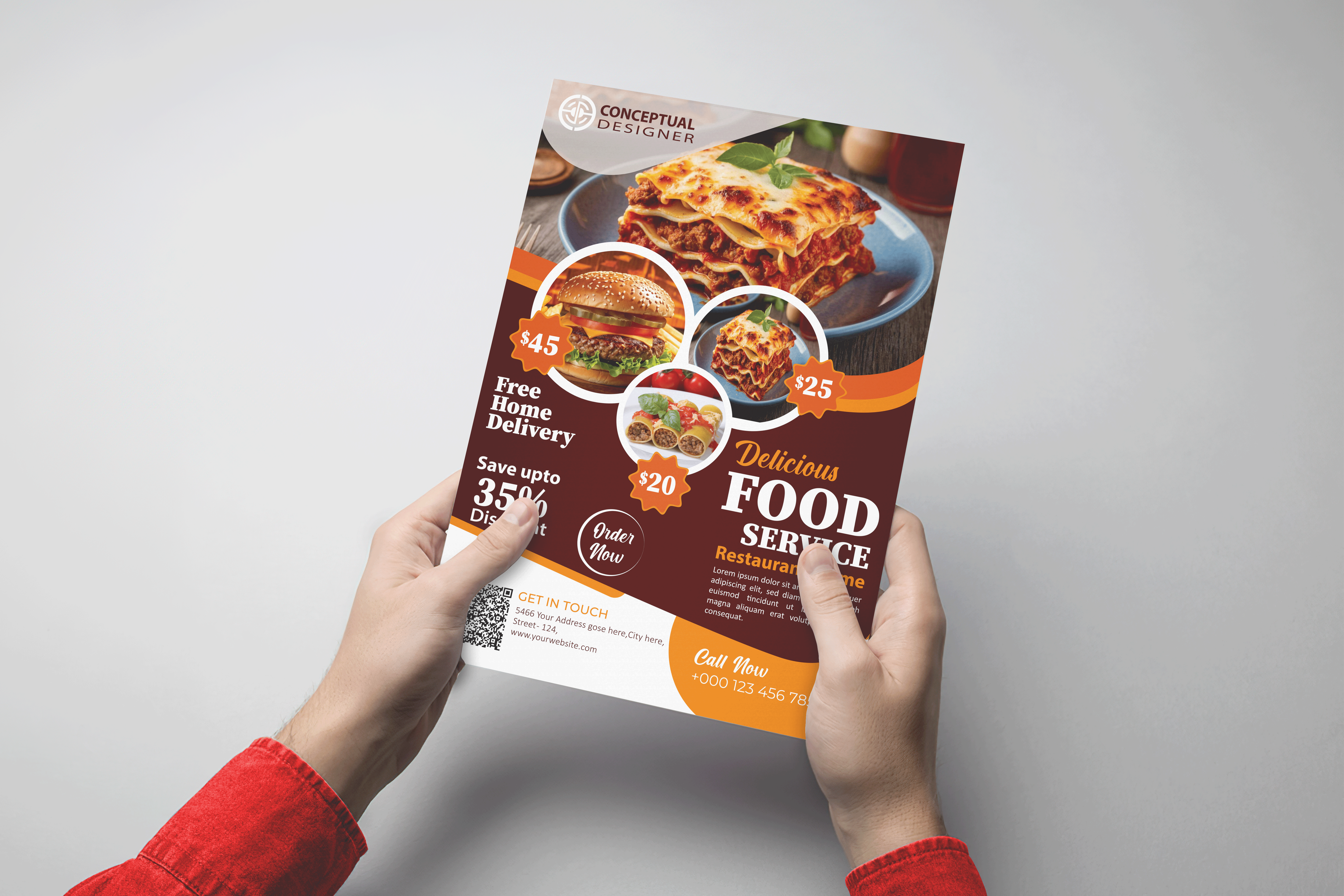 Restaurant Flyer Design agencyflyers brandidentity branding flyer flyerdesign flyerdesigns flyers fooddesign foodflyer foodflyerdesign foodflyers graphic design illustator illustration printdeisng printdesign restaurants