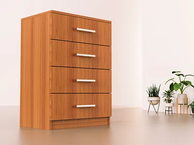 Chest drawer 3D Render 3d furniture