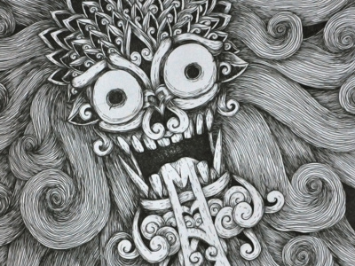 Barong the Dream Walker art bountylist drawing illustration sketch sketchbook