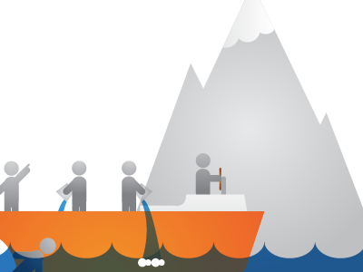 Boat People boat illustration vector