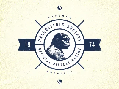 Paleolithic Society identity logo
