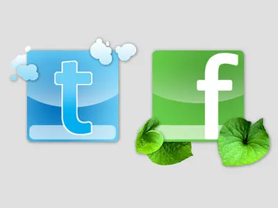 Old Icons cloud facebook go green go green green icon twitter