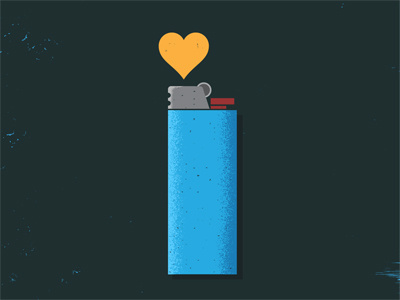 Heart Lighter heart illustration lighter vector