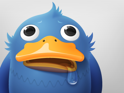 Adium Icon "Fatbird" character icon illustration illustrator vector