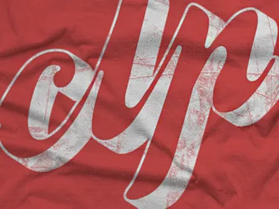 Self Promo pfaffinger red script