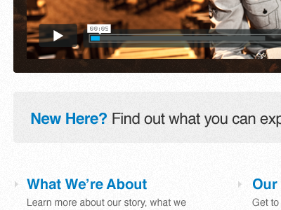 What We're About?