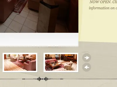 Pager navigation pager slider