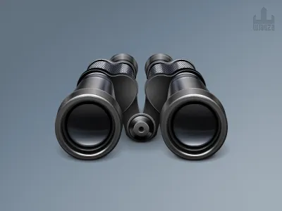 Binocular binocular icon icons illustration illustrator pair of glasses vector wladza
