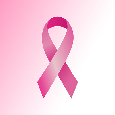 Pink Ribbon for Breast Cancer Awareness animation awareness branding breast cancer graphic design logo motion graphics ribbon world cancer day