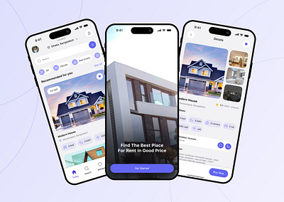 Real Estate Mobile App Design agent apartment app buy buy home design home house mobile mobile app mobile app design real estate real estate mobile app rent sell ui ux