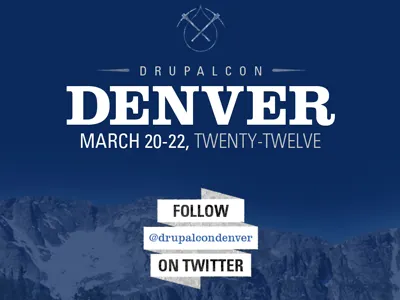 DrupalCon Denver 2012 2012 blue colorado conference denver drupalcon website