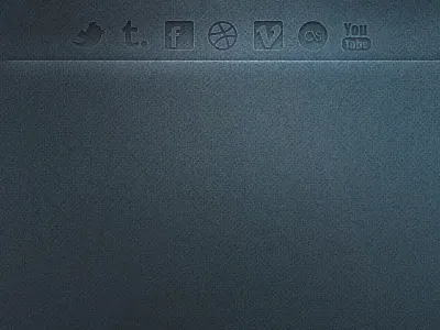 Social bar facebook social media twitter