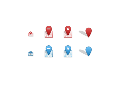 Mapping icon map pixels