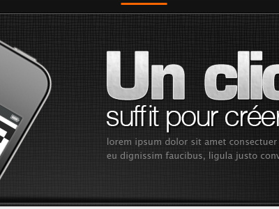 WIP Projet client texture webdesign wip