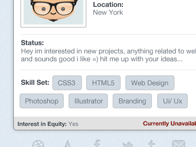 Jovly ID/ V-Cards ui ux web design