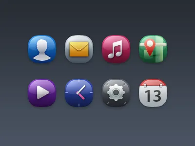 symbian^3 style icon symbian ui